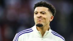 Imagen editorial para: How Sancho's dream Man Utd move became a nightmare